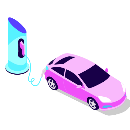 charging car