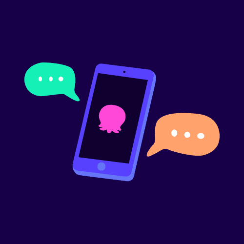 スマホのイラスト